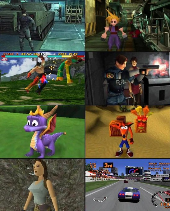 GamewithDave's tweet photo. There was something special about the PS1 era that gaming never quite recreated. https://t.co/f7SgcDHGQw