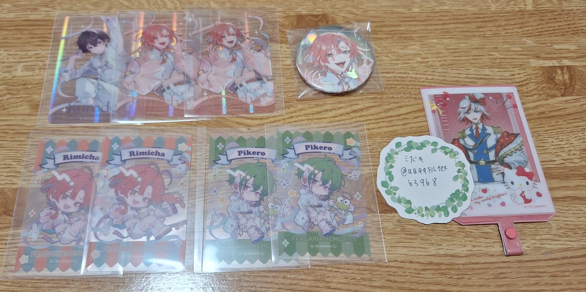uQ49FJlteX63968's tweet photo. フラメモ  フラガリアメモリーズ  キャスライ  交換  譲渡  POPUP  ポプショ

求￤定価➕送料

譲￤リミチャ クロード ピケロ

✧︎クロードはリミチャを倍数、ピケロはリミチャを同数含む譲渡のみ
✧︎リミチャ単体️⭕️

✧︎郵送交換
✧︎PayPayのみ対応

検索よりお気軽にお声掛けください。 https://t.co/95c1Ib5jNr