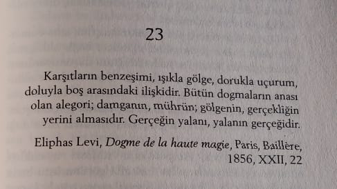 tutsakemanet's tweet photo. "Gerçeğin yalanı,yalanın gerçeğidir." https://t.co/32olZDv1mw