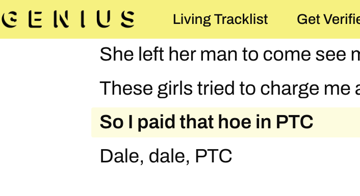 Oaeskii's tweet photo. PITCOIN LYRICS WERE JUST RELEASED ON GENIUS.... 

THE TICKER IS 100% PTC.

WE RAN THE WRONG TICKER TO 1M?????

https://t.co/YvBLIhjjVv

https://t.co/dK3ON7zji9 https://t.co/w3khiNdbTL