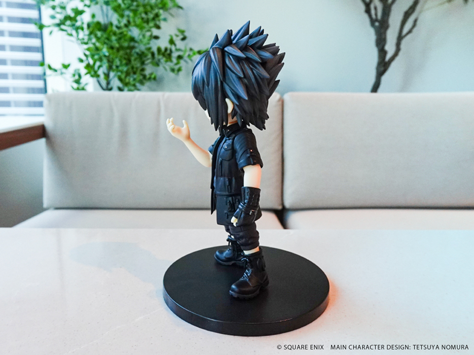 SQEX_eSTORE's tweet photo. 2026年8月31日(月)0:00まで予約受付中の『ファイナルファンタジーXV』　発売10周年記念くじの商品をご紹介！

[A賞]アドラブルアーツ（全1種）
『#FF15』の主人公「ノクティス・ルシス・チェラム」が、王の力を発動した際に現れる“赤い瞳”を再現したフィギュアです。
https://t.co/InZY0jbtei https://t.co/9DAO368A7I