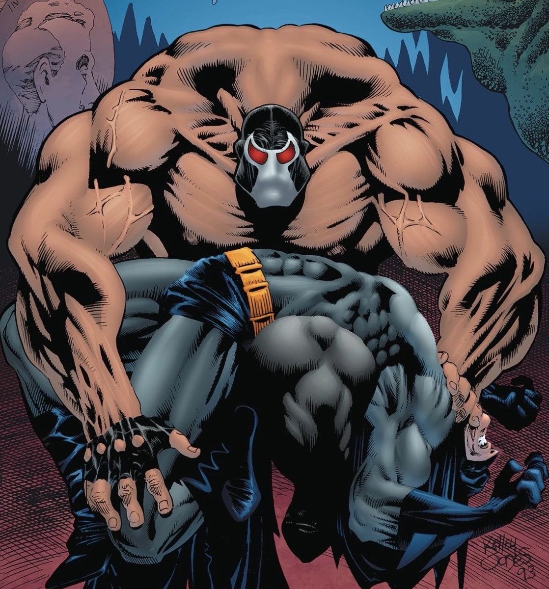 nuel_irl's tweet photo. Bane breaking Batman’s Back
Comic Animation
#BatmanKnightfalls https://t.co/4Af6zjawvh