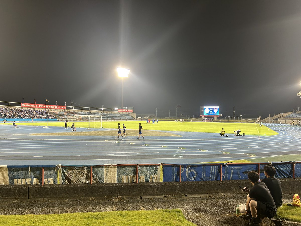takasyans's tweet photo. ジャイキリされないように観にきたら、京都産業大学赤木たくろう選手に先制されてる
#水戸ホーリーホック
#天皇杯 https://t.co/P8fkWkd4ZA