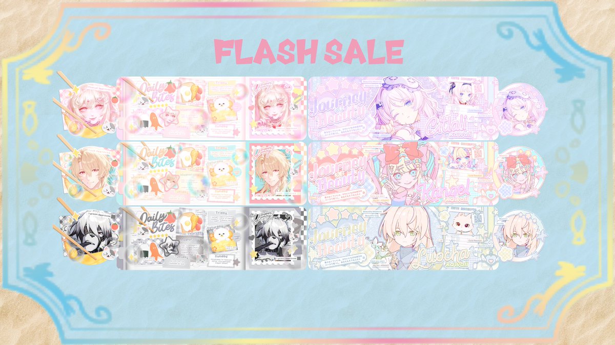 sxora's tweet photo. haii aku ada flash sale layout 2d hoyo genshin hsr zzz anime manga berlaku sampai nanti jam 12 malam all flat 5k take 5 jadi 20k

qris✅ bisa langsung take via dm ato tele 
#bealanja https://t.co/y0Pyg8BQkv