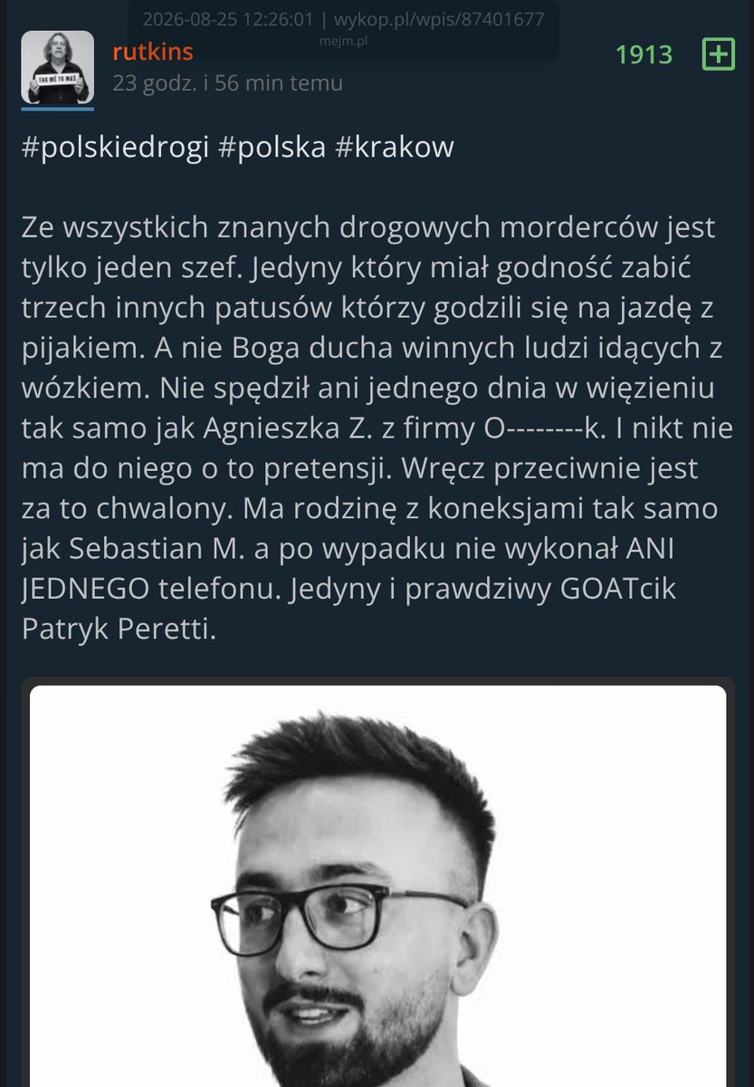 mejmpl's tweet photo. Jedyny, który miał godność zabić trzech innych… https://t.co/UrvmL1aDX5