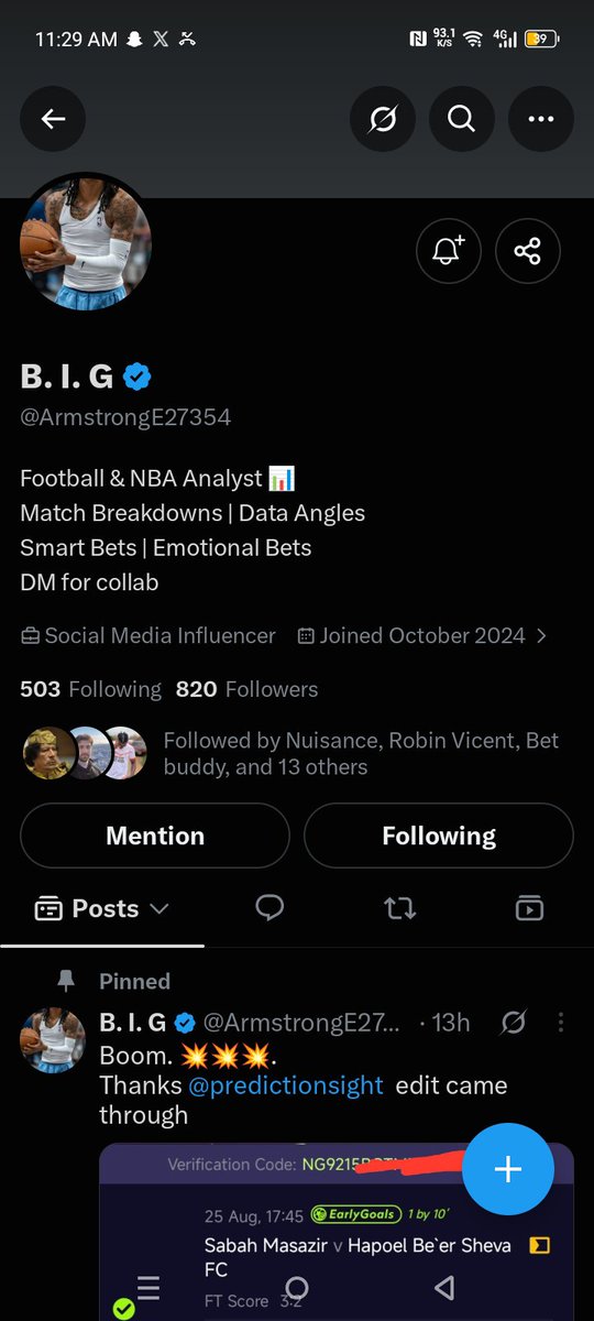 OmoMummy009's tweet photo. @Basketballpunt3 @ArmstrongE27354 Done boss 
9031363157
Id
@Basketballpunt3 https://t.co/avUoisc9rm