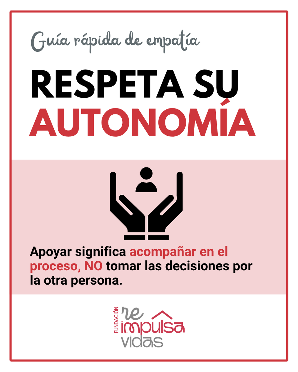 reimpulsavidas's tweet photo. Queremos ayudar, pero no siempre sabemos cómo hacerlo. 🤔🤍Acompañar a alguien en un momento difícil no significa tener todas las respuestas. A veces, escuchar, comprender y estar presente puede ser mucho más importante de lo que imaginamos. 🫂❤️🩹
#NoEstásSolo #ImpactoSocial https://t.co/mS5LyzDMvB