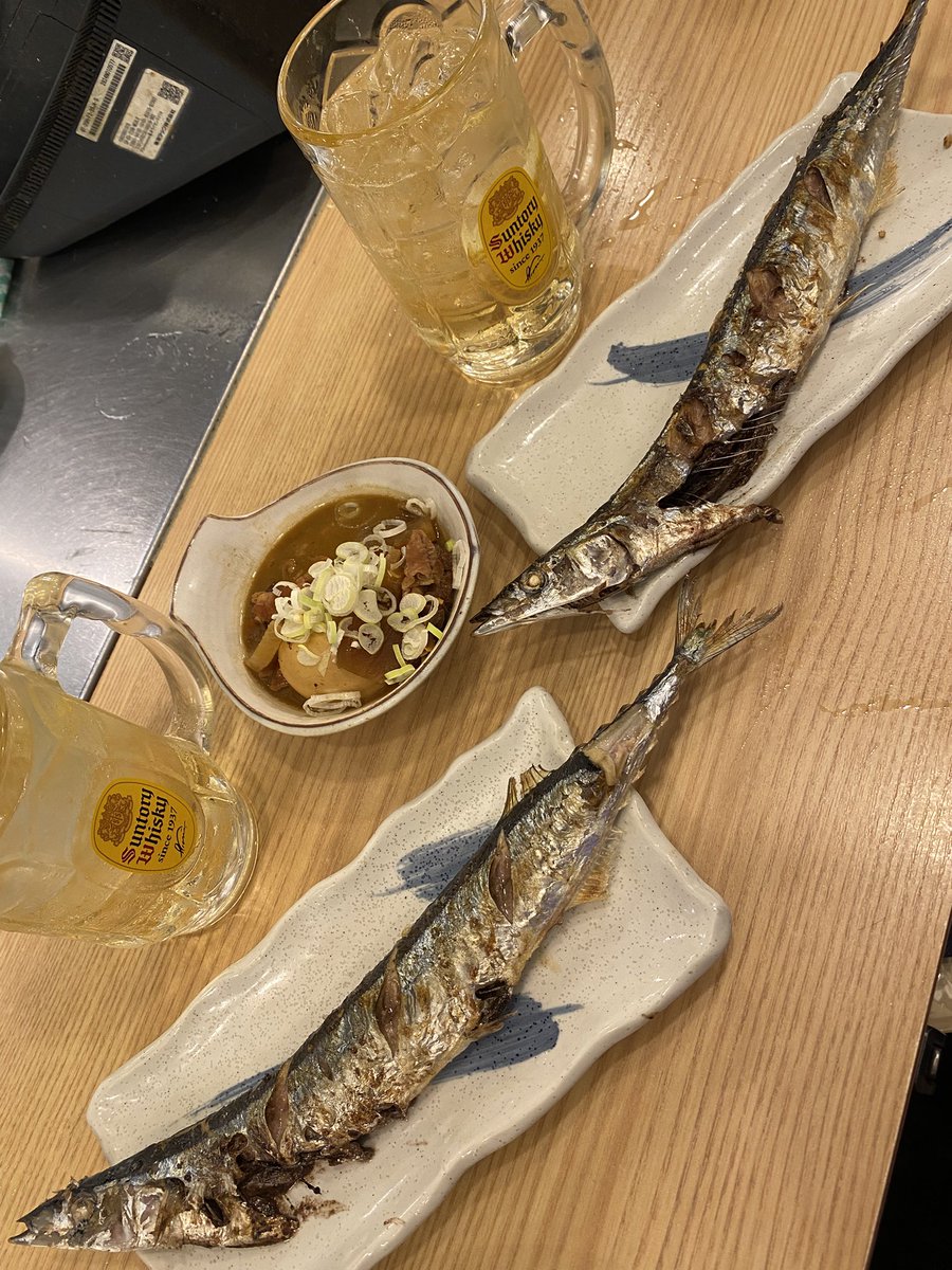 ry_ma440k's tweet photo. サンマ塩焼きで初夏払い( ･`ω･´) https://t.co/H9qzjKnXNZ