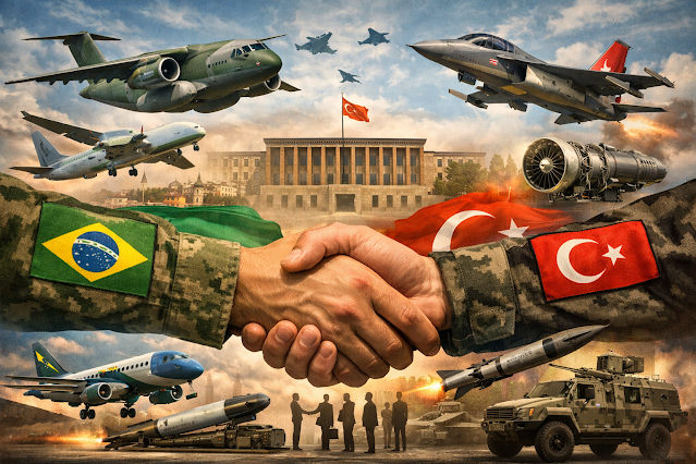 DefenseLrca's tweet photo. Da Mertsav ao KC-390: o que um Conselho Estratégico pode destravar entre Brasil e Turquia
- Metralhadoras pesadas, drones, mísseis, caças, blindados, motores turbojato e aviões de transporte...
#Embraer #KC390 #TaurusArmas #embj3 #SIATT #tasa4 #Mertsav
https://t.co/uw8L2YRCz0 https://t.co/csLbEWDxnQ