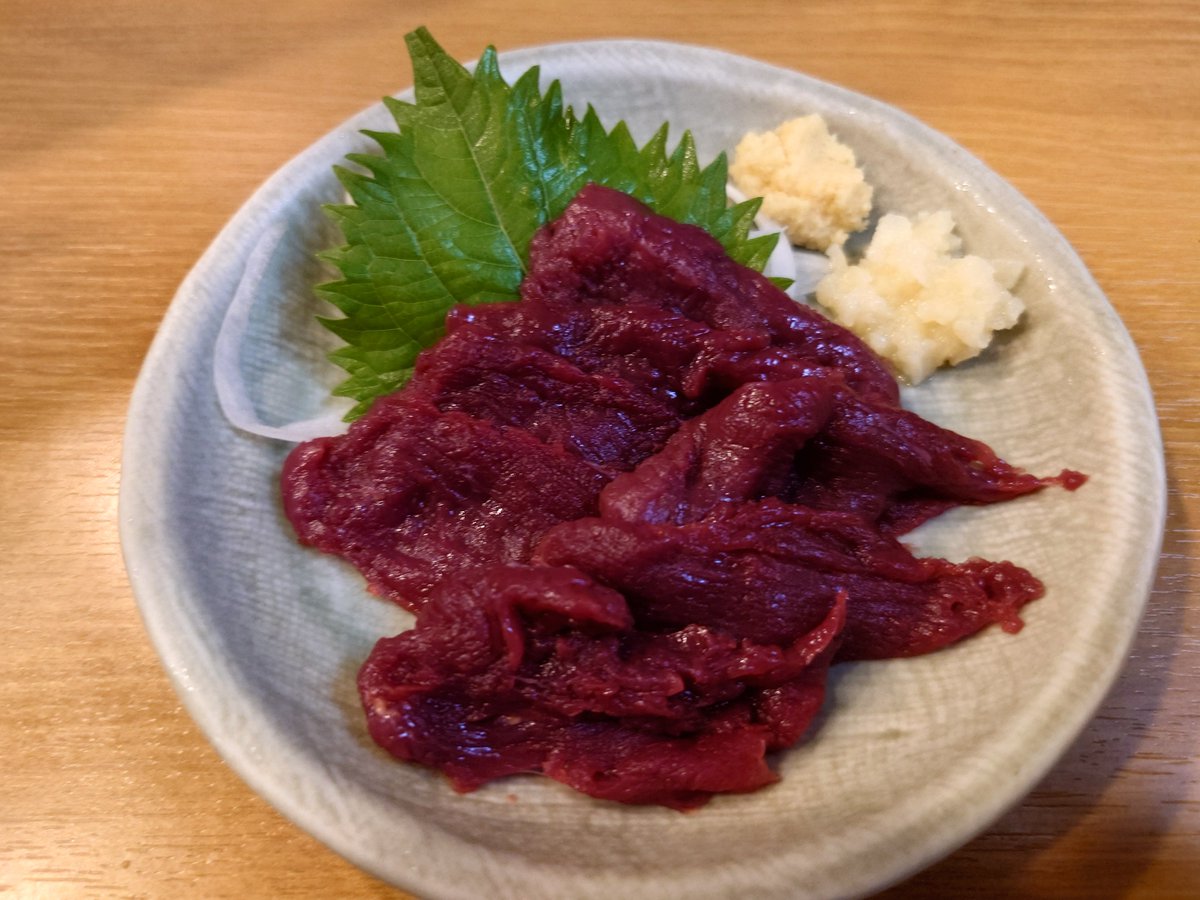 naot1968's tweet photo. #青砥 #馬刺し
ここ、馬刺し食えるじゃん♥
店の名前わからん…
知ってる人いる？ https://t.co/f2CtRXQwZv