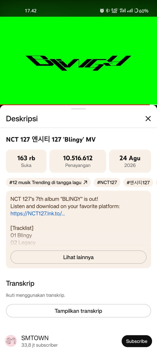 fullofdoy_'s tweet photo. ❇️ 𝗡𝗖𝗧 𝟭𝟮𝟳 '𝗕𝗟𝗜𝗡𝗚𝗬' 𝗦𝗧𝗥𝗘𝗔𝗠𝗜𝗡𝗚 𝗣𝗔𝗥𝗧𝗬 ❇️ 

🎬 NCT 127 엔시티 127 'Blingy' MV
🔗 https://t.co/4DgfDzwXGy…

‼️DON'T BREAK THE CHAIN‼️

tags : @llaccunnaa_pt2 @nadipunnn_
@nadorablejae

127 IS ALL WE WANT
#LetsGetBLINGY #NCT127_BLINGY� @NCTsmtown_127 https://t.co/3kuRD3fL1T