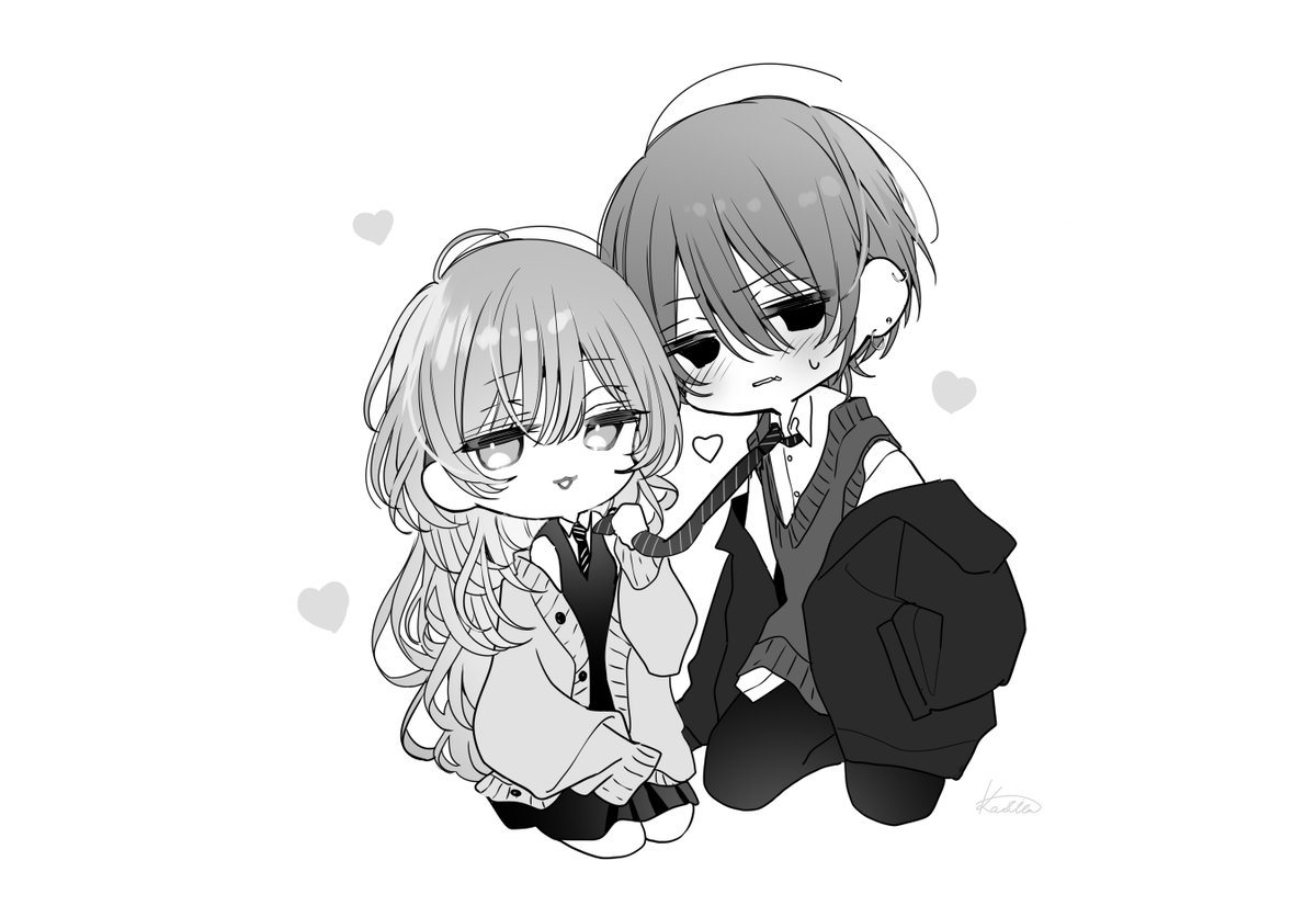 ksb_x4's tweet photo. ヒロイン攻めアンソロ発売中です～🎀
カバーイラスト描いてます～ぜひに～ https://t.co/OMGzABXvi0