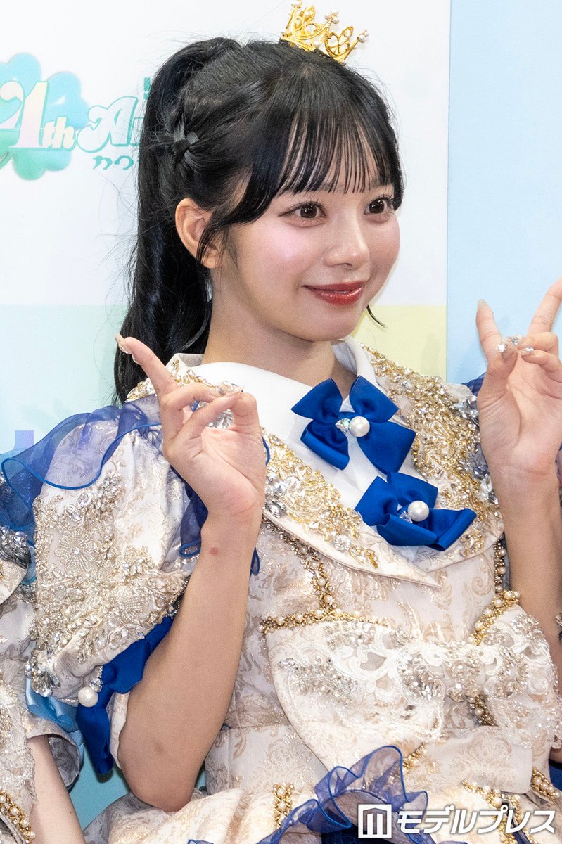modelpress's tweet photo. CUTIE STREET、今後の目標宣言❗️
「今年の紅白歌合戦に出ること」

武道館公演でデビューからの夢実現💫
https://t.co/vG7GLZ810q

💙増田彩乃「国民的アイドルを目指して」
🩷桜庭遥花、1stアルバム決定に喜び

2nd ANNIVERSAY LIVE 2026「8TREASURES」囲み取材

#きゅーすと武道館 @CUTIE_STREET_ https://t.co/Mybq15hbic