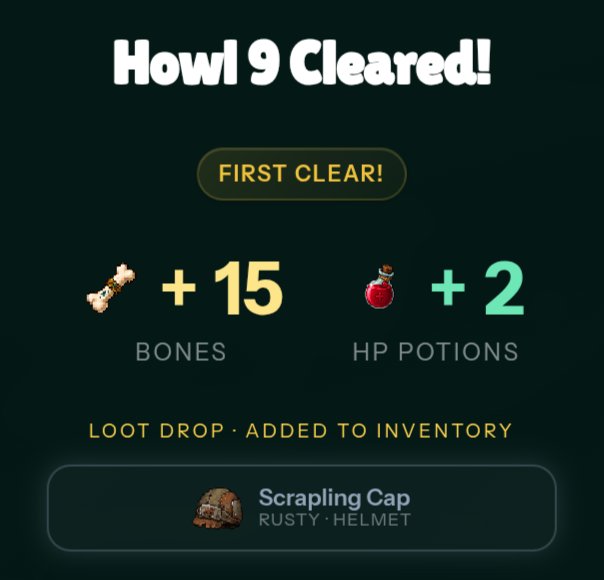 MrKhan10717's tweet photo. Wolfage grind continues. 🐺🔥

Howl 9 & 10 cleared — and the loot is stacking up.

⚔️ T1 Ember Caverns conquered
🔥 Howl 10 rewards claimed
📦 Common + Rare Boxes
💎 Shards + Scrolls
🦴 250 Bones

One dungeon at a time. One howl at a time.

Buddie my @Birdhoodart pup keeps pushing deeper with Fangrim my @wolfswapwolfies pup. 

#cronos #Defi #Gaming #web3games