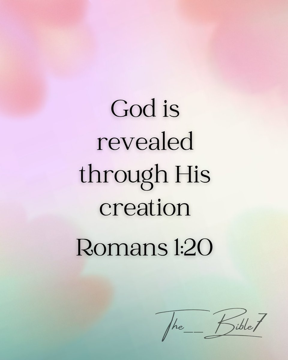 The__Bible7's tweet photo. Romans 1:20 https://t.co/y4CMsCVo5g