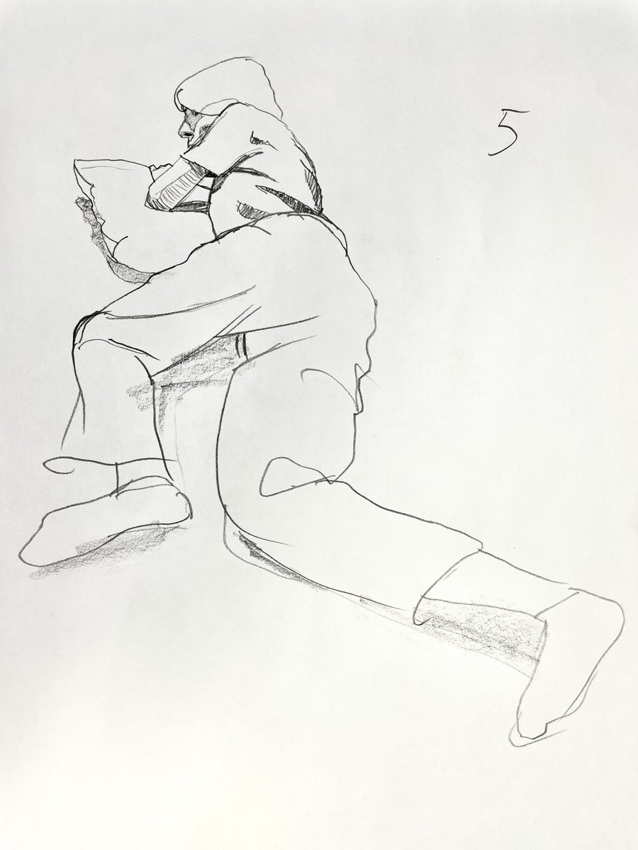pentahoshi's tweet photo. 今週の会社でやっている5分クロッキー
今日はいつもと描き方が違って全体的に線に勢いがあり思い切りが良く描けました。 https://t.co/194MxjHPaF