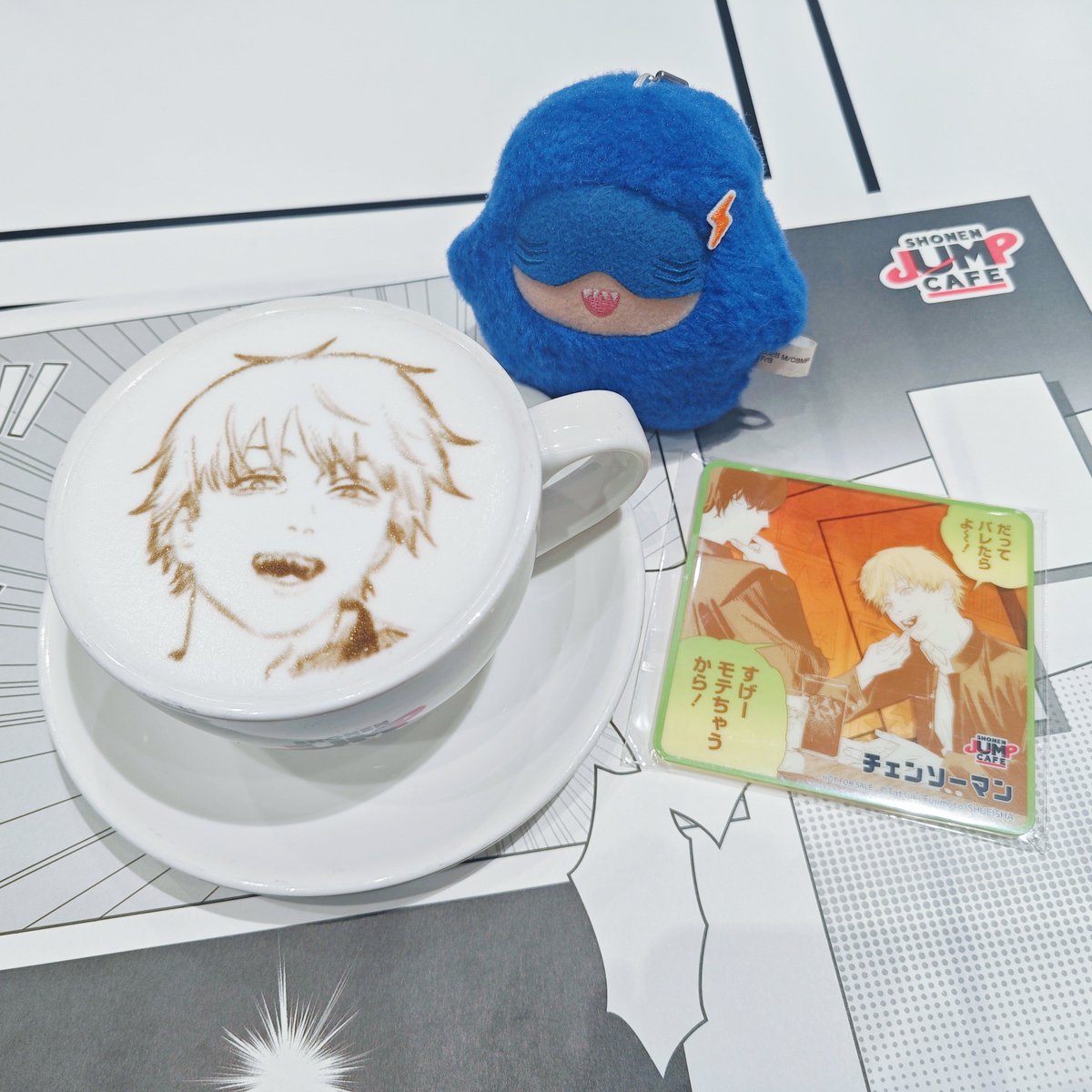 pasutaa111's tweet photo. ジャンプカフェ行ってきた✌
戦利品はまたあとで！
#ちみビムのいる生活 https://t.co/ySt2ggL4Zp