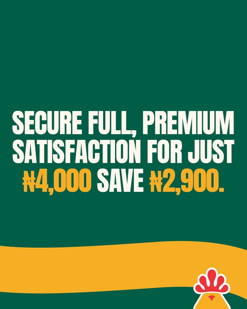 ChickenRepublic's tweet photo. WE ARE GIVING YOU MORE FINANCIAL WISDOM.
Walk into our store or order via https://t.co/lM4TA4jLPg to get massive satisfaction for less!
#GivingYouMore #RefuelMore https://t.co/NTao7k8qqe