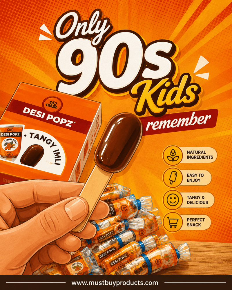 mustbuyproducts's tweet photo. GO DESi Imli Pop Candy: A Tangy Taste of Childhood Nostalgia
Remember the irresistible khatta-meetha taste of imli candy from your childhood? GO DESi Imli Pop brings back those nostalgic memories.
https://t.co/wbhjsRcNoI
#goDesi #imlicandy #childhoodnostalgia https://t.co/qRwenExtMj