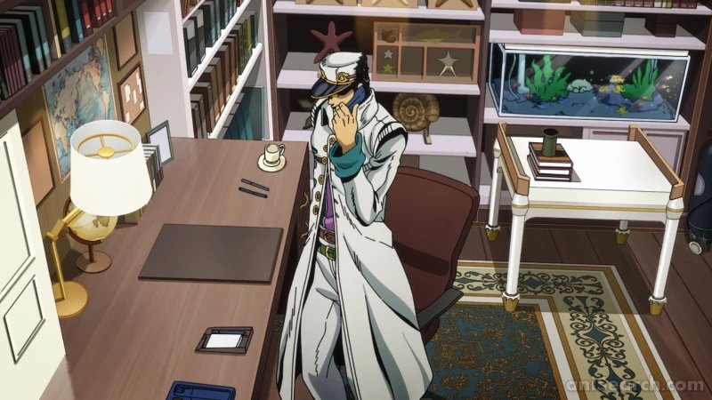 shilotaro's tweet photo. Jotaro's Office is so neat and tidy. He's so nerd babygirl 💖 https://t.co/ykAOjDAqUT