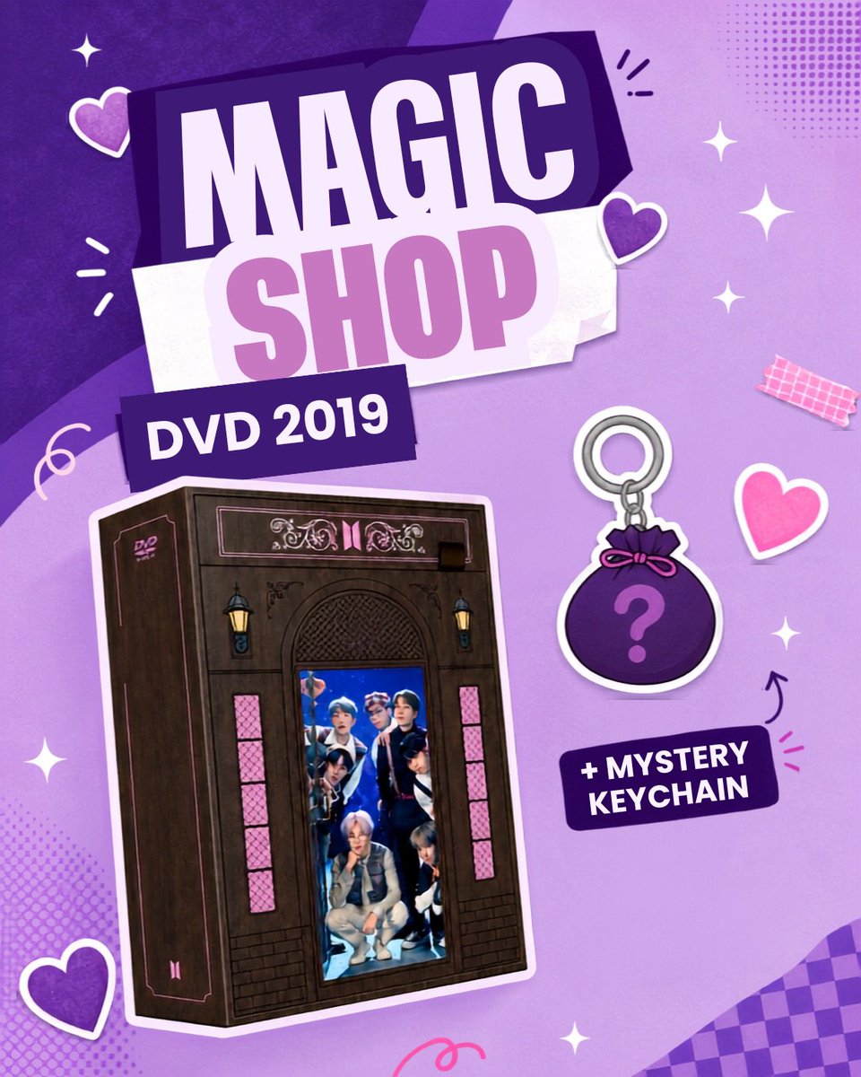 Mikroksmostudio's tweet photo. ✨ MAGIC SHOP DVD GIVEAWAY ✨

✧ follow me +  @LottiesxWorld 
✧ rt &amp; like
✧ tag ARMY!

— INDIA only | ends in 5 days https://t.co/YgRIG75md9