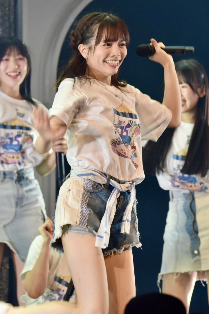 siesta_87's tweet photo. 2026/08/11
#HKT48 15th Anniversary Live Tour at広島　夜公演

🎵Chain of  love（9)

#生野莉奈
#渕上舞
#HKT15周年ツアー 
 #HKT48_カメコ https://t.co/DarT8TEjAr