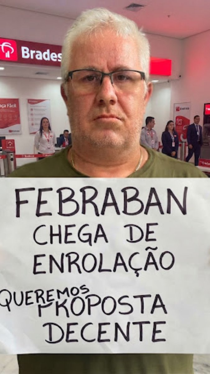 CDamarindo's tweet photo. #QueremosPropostaDecente
@FEBRABAN respeite os trabalhadores bancários. Queremos a renovação da CCT sem perdas de direitos. Não estamos à venda. https://t.co/mg06Mee98z