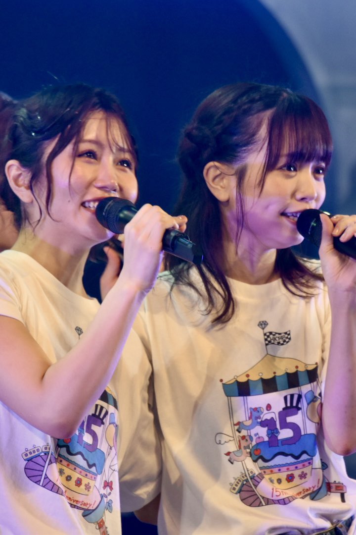 siesta_87's tweet photo. 2026/08/11
#HKT48 15th Anniversary Live Tour at広島　夜公演

🎵Chain of  love（10)

#渕上舞
#秋吉優花
#HKT15周年ツアー 
 #HKT48_カメコ https://t.co/uRmz6APTwb
