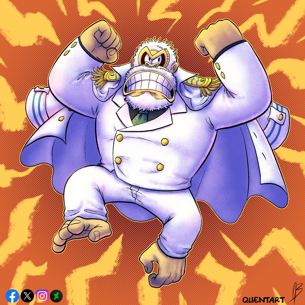 Quentart's tweet photo. @maaruutaa0 BANANZA X ONE PIECE! https://t.co/B3vzxAZFLC