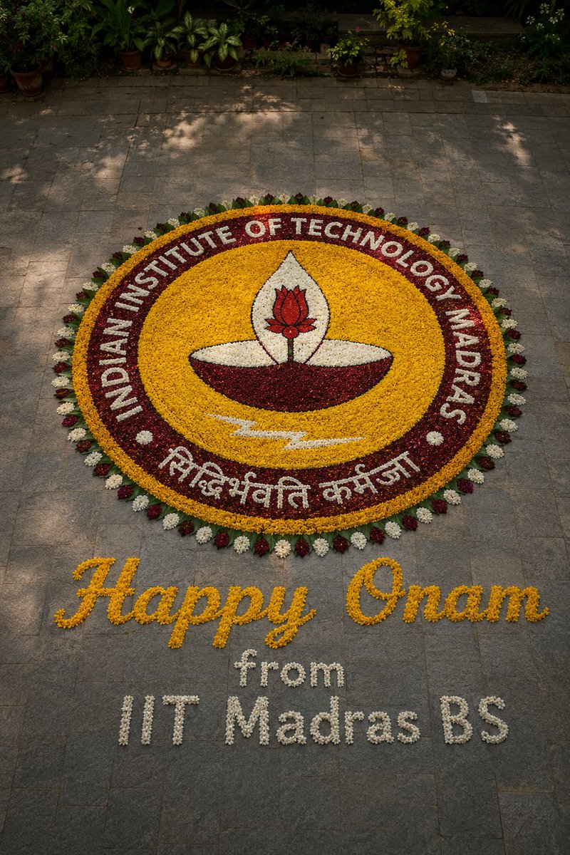 iitm_bs's tweet photo. Wishing everyone a joyful and prosperous Happy Onam! 

May this Onam bring happiness, togetherness, and new beginnings to every home. https://t.co/RUKNCmiDM7