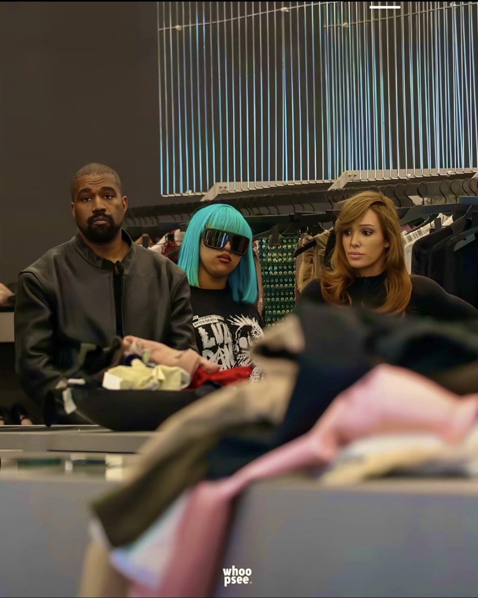 vahphor's tweet photo. Kanye West reportedly revealed what North West told him the last time they went out together:

“She told me her mum was trying to convince her to step away from music and focus on SKIMS and modeling, but that’s not something North wants to do. She also said Kim threatened to stop supporting her music career if she refuses to listen to her.”