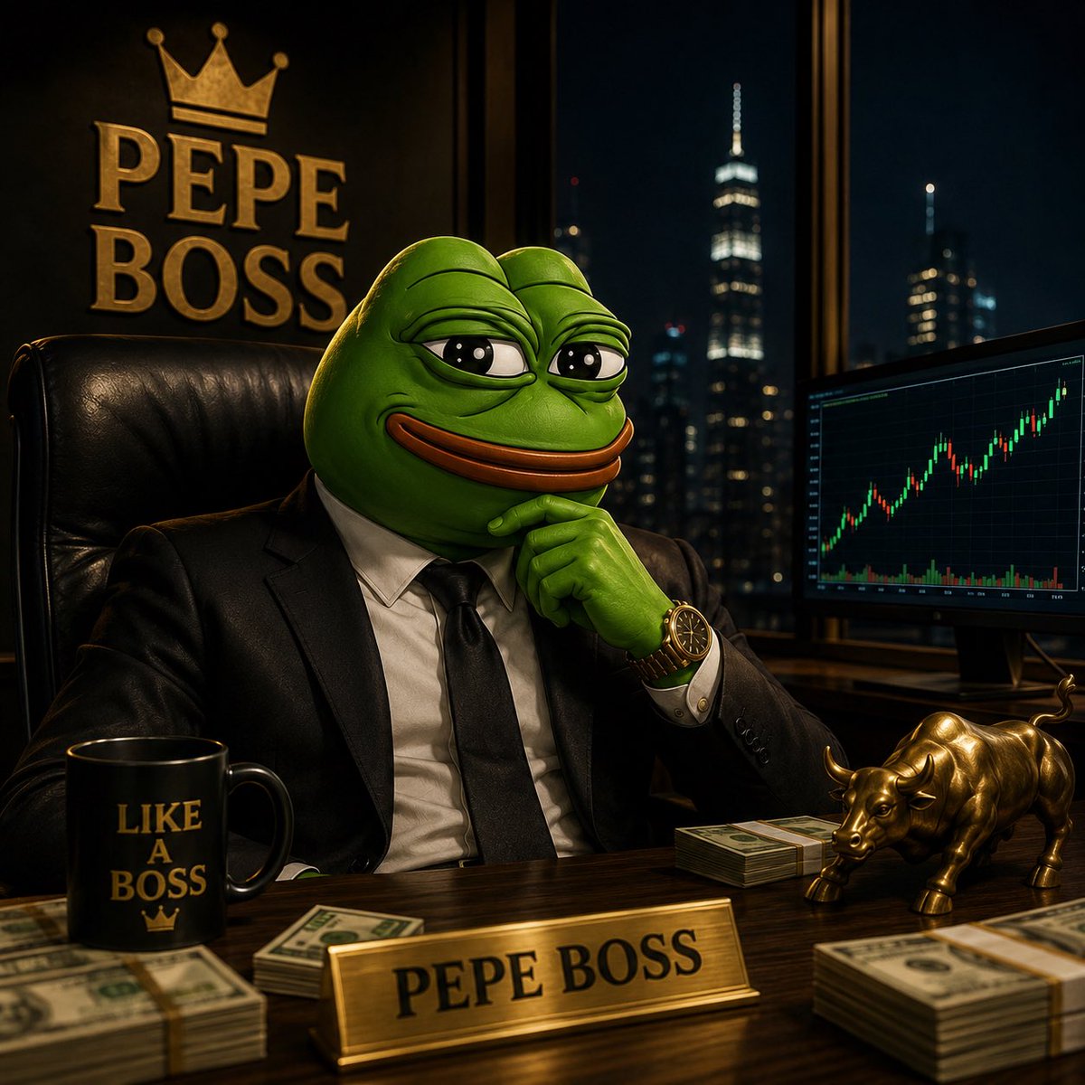 PEEPEBOOSS's tweet photo. $PEPEBOSS HERE TO TAKE OVER 

F31BjJfTFwo1A7ZtndNievz4G2gSo23nDGzzCfXFpump https://t.co/OQzADfTiHc