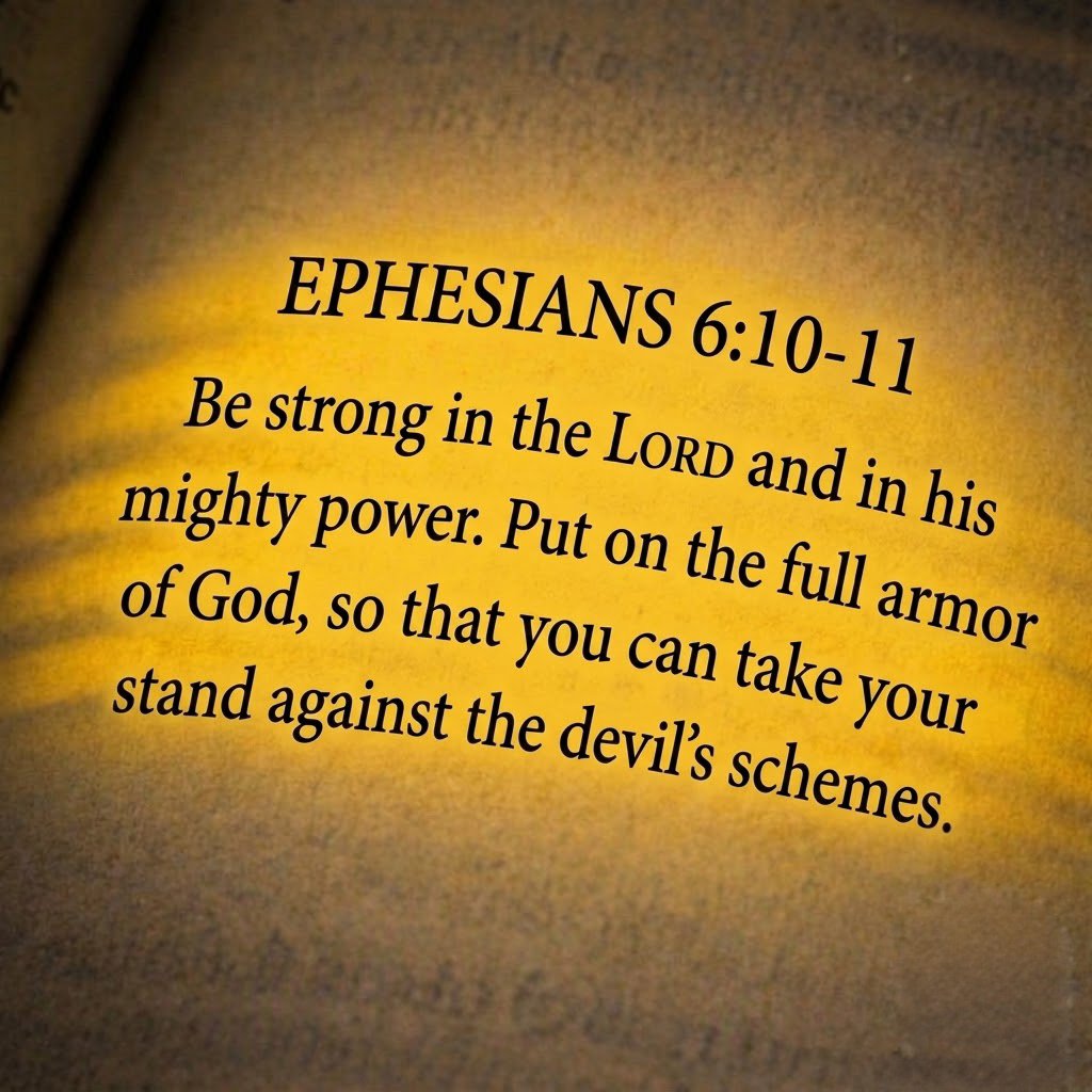 ObedArchimedes's tweet photo. Put on the full armor of God. https://t.co/xEzU7yEJaW