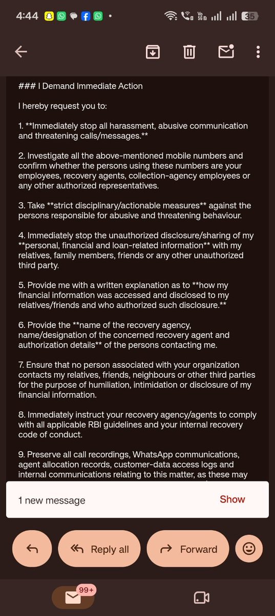 alam290080's tweet photo. Meesho Personal Loan Recovery Agent Harras a girl and Abusing treated her that they will Visit at her Residence Address and If she not able to pay will Ask her parents &amp; also call in her Relatives freinds Etc.  @Meesho_Official @viditaatrey @DhireshBansal @RBI Screenshot Attached https://t.co/blDFGzrqbe