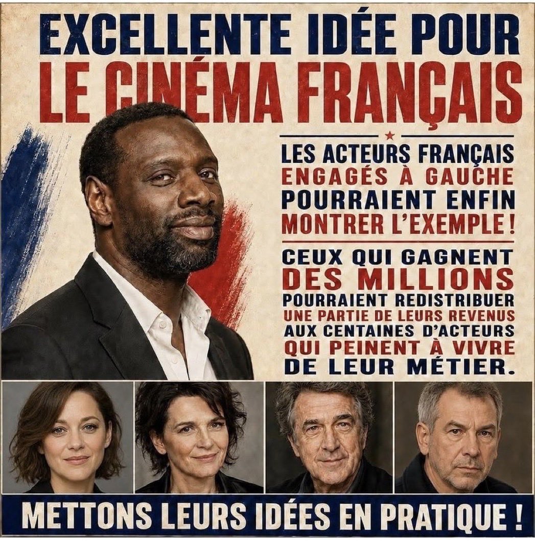JefHugo99582's tweet photo. IL EST TEMPS QUE LES ACTEURS FRANÇAIS DE LA GAUCHE CAVIAR, QUI FONT SANS ARRÊT LA MORALE AUX FRANÇAIS, METTENT EN PRATIQUE LEURS BEAUX CONSEILS, QU’ILS PAYENT LEURS IMPÔTS EN FRANCE, ET QU’ILS REÇOIVENT DANS LEURS LUXUEUSES RÉSIDENCES, DES CENTAINES DE MIGRANTS ISLAMISÉS .. https://t.co/wTFQH7Dd8p