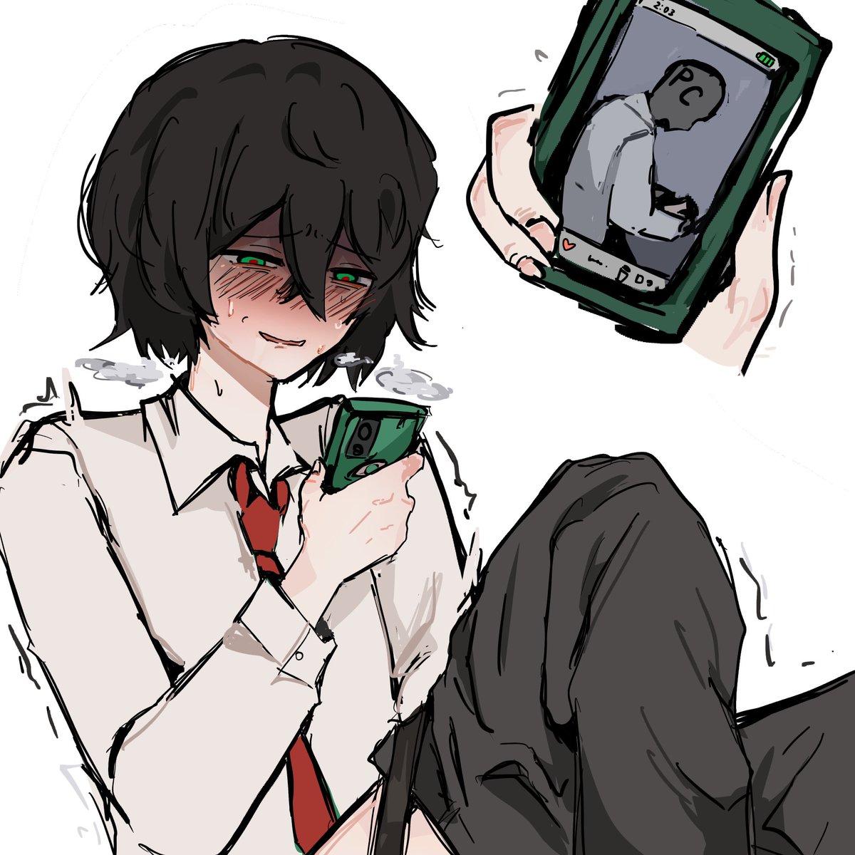 Nem0Why's tweet photo. PC เป็น YN คุงไปก่อนละกันนะ #Degreesoflewdity #DoL #Kylar https://t.co/sqouBoGlRt