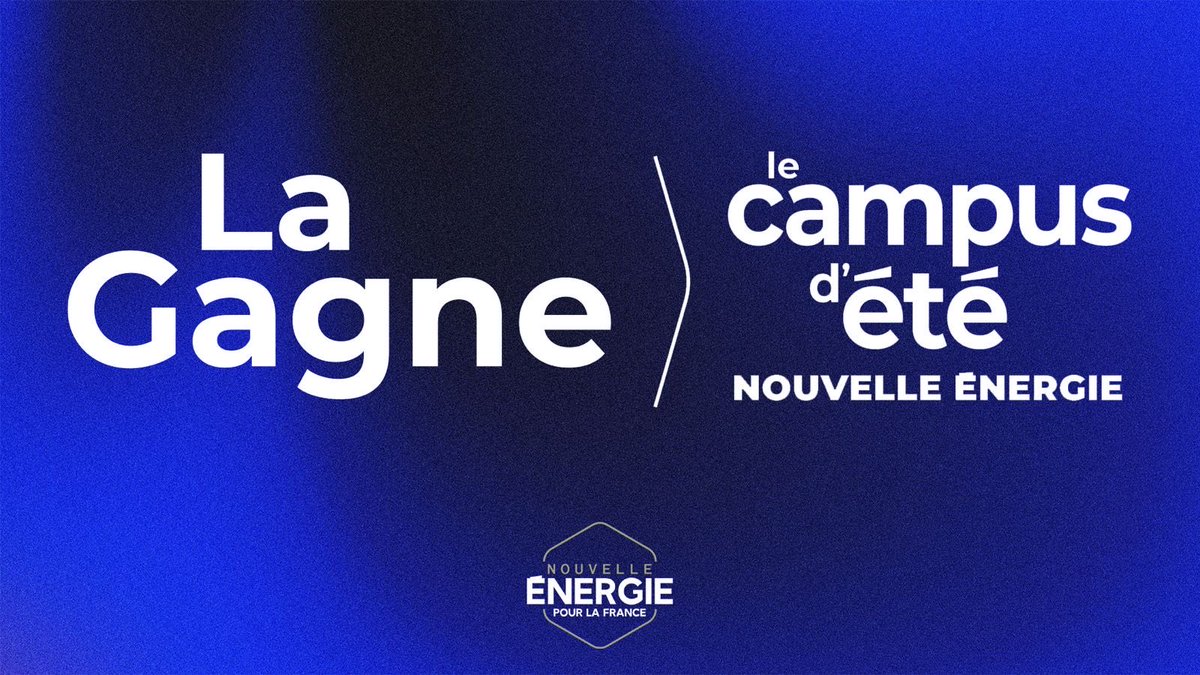 Nouv_Energie's tweet photo. 🔵🇫🇷 Plus de 4000 personnes sont attendues sur le Campus de la Gagne autour de @davidlisnard à Cannes ce week-end ! 

Rendez-vous les 29 et 30 août !  👉 Toutes les infos ici : https://t.co/CBTMQDD5FP

Évènement complet ⚠️
À suivre en direct sur nos réseaux ! https://t.co/gqsSd0voT6