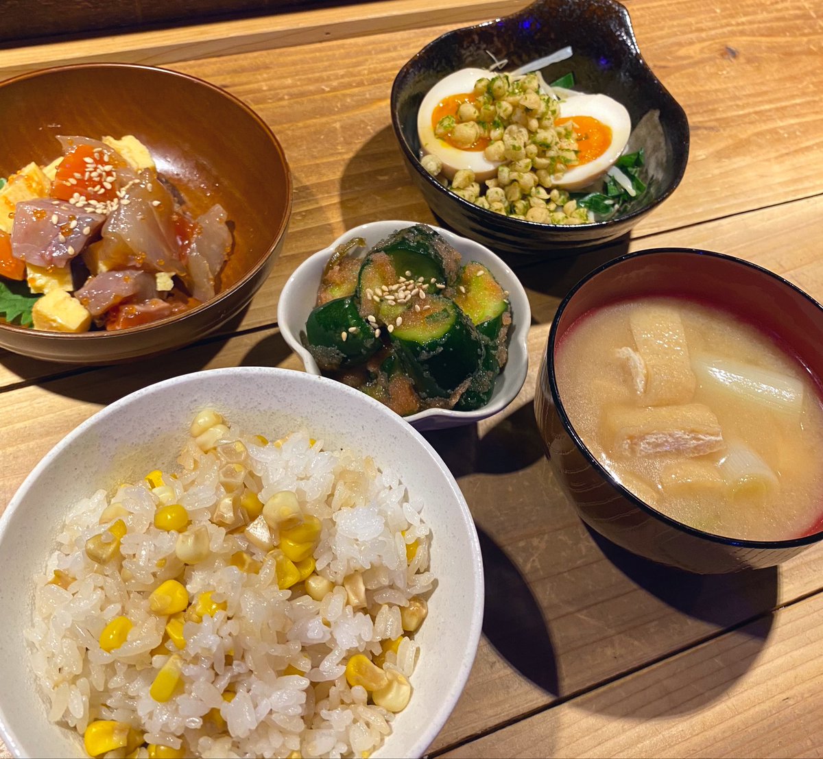aaaaystiy's tweet photo. 昨日は久我ちゃんとの2人営業CAMP来て下さりありがとうございました😆‼️
久我も食べられるようなラインナップで沢山おかわりしてくれてとっても嬉しかったーーーーーーーー🌸🌸🌸
日本酒も持ってきてくれて美味しくいただきました🎶

来週はひとり営業何作ろうかな🤔 https://t.co/4Trd3cvAFS