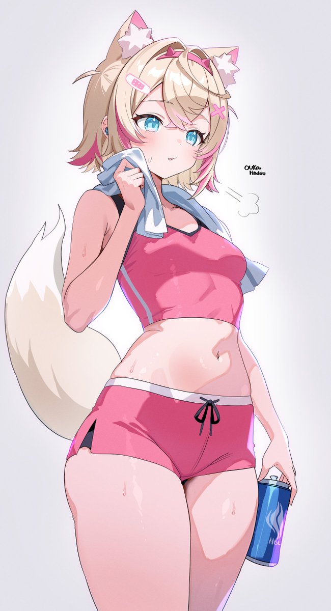 o_rindou5100's tweet photo. Phew~ All done with today’s workout!🐾

#FWMCpix https://t.co/v9YWurEQkR