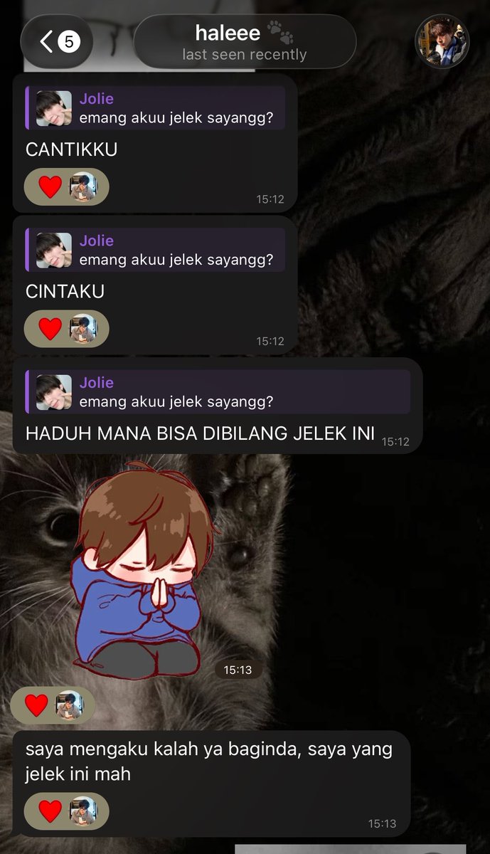 grizlyppl's tweet photo. howwww he react tuuu beneran unyahh bgt :p https://t.co/QISHOU1lcW