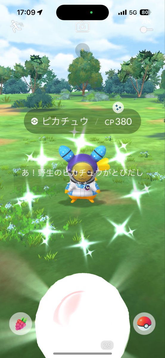 Emokaz169788's tweet photo. 新コスピカチュウのイロチゲットしたよ🤩
可愛いねぇ😍

#ポケモンgo
#ピカチュウ https://t.co/OOMNWhyDVG