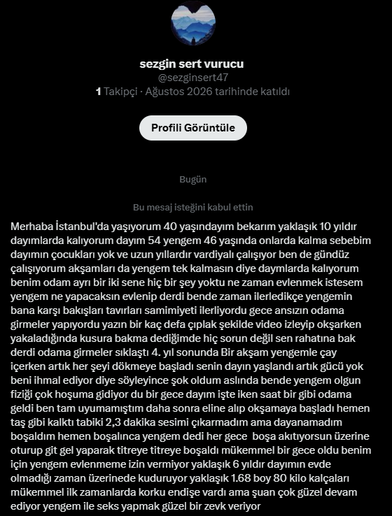 Cesuritiraflar's tweet photo. Takipçimiz yengesi ile yaşadıklarını paylaştı. https://t.co/gZVkhcb9x8