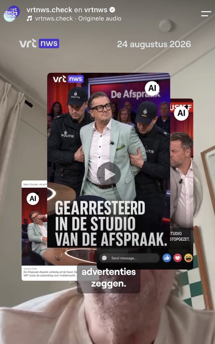 Mauritsvdr's tweet photo. Factchecking heeft in Vlaanderen echt elke betekenis verloren. Het gaat bijna uitsluitend nog over nutteloze checks of pietluttige interpretatie. Dikwijls ook zeer politiek gekleurd of afgaand op communicatie van regeringen die als “de waarheid” wordt beschouwd. 

Waarom geven we vanuit de overheid miljoenen subsidies aan de tientallen afzonderlijke “factcheckpaltformen”?  Zelfs vanuit verschillende beleidsdomeinen. Wie leest die factchecks zelfs nog?

Dat Marc Coucke niet echt gearresteerd is in De Afspraak, sjah je meent het? Of dat een online bewering over de voordelen van sauna’s niet door alle wetenschappelijk studies aangetoond zijn: ok, bedankt factcheckers.

Erger zijn de politiek vooringenomen checks. “Belgische lonen stijgen harder dan in buurlanden”. Dan wordt er gezocht naar de minste statistiek om het toch in twijfel te trekken. 

Niet zelden door journalisten die tegelijk voor bijvoorbeeld Mondiaal Magazine werken, een blad van de vakbonden. Welke onpartijdigheid heb je dan?

Twijfels bij de digitale euro? Dan ben je net geen complotdenker, waarna integraal de uitleg van de Europese Commissie wordt gegeven. Net zoals bij Chatcontrol.

Ik heb van diezelfde factcheck brigade overigens onlangs ook een “onderzoek” gekregen over deze samenleving bedreigende uitspraak “steeds meer ondernemers verlaten ons land”. 

Of ik eens zou willen verantwoorden op welke “wetenschappelijke studies” ik me daarvoor baseer. Niet eens met meer uitleg erbij. 

Ik heb geantwoord dat ik graag meewerk, onder één voorwaarde: dat ze me volledige inzage gaven in hun inkomsten en werking. Geen antwoord meer gekregen. 

Wat echt wel nog belangrijk zou kunnen zijn qua factchecking: opsporen van echt kwaadaardige beïnvloeding vanuit het buitenland. Ook het belang van factchecking in opleidingen. Wat elke journalist gewoon moet doen (en doet) dus.

Maar die tientallen afzonderlijke factcheckplatformen (gek genoeg volstaat eentje weer niet in Vlaanderen subsidieland): wat voor nut heeft dat in hemelsnaam? Pure window-dressing en weer een zoveelste manier om extra subsidies uit te delen voor tewerkstelling in media.