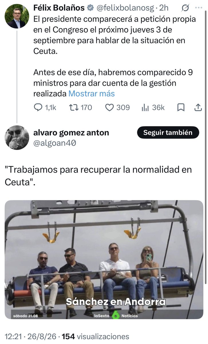 mejoreszasca's tweet photo. ZASCA!!!!!!!!!! de @algoan40 a @felixbolanosg https://t.co/QzORNbYQbg