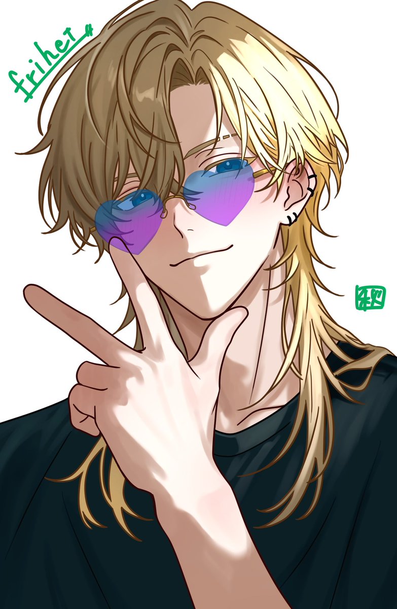 akikan_1222's tweet photo. #oc  #illustration 
全員まとめ！サングラスっていいねー！ https://t.co/fFrWMRd4ps