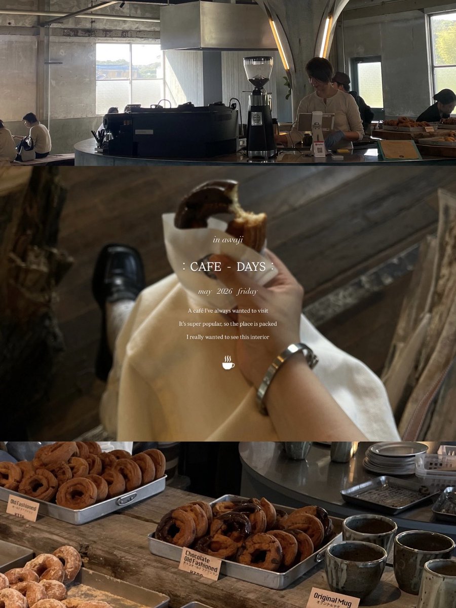 ______mrmt's tweet photo. 淡路島にあるずっと来たかったカフェ🍩 https://t.co/dEqdSO6WZF