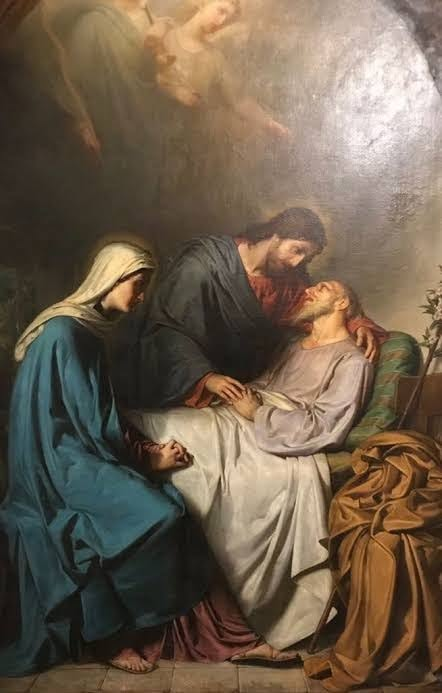 unseglar's tweet photo. Acto de aceptación de la muerte (Con indulgencias)

Señor y Dios mío, yo acepto desde ahora con entera y amorosa voluntad, como venido de vuestra mano, cualquier género de muerte que os plazca enviarme con todas las circunstancias que vuestra Providencia haya dispuesto la https://t.co/76StjBBG6t