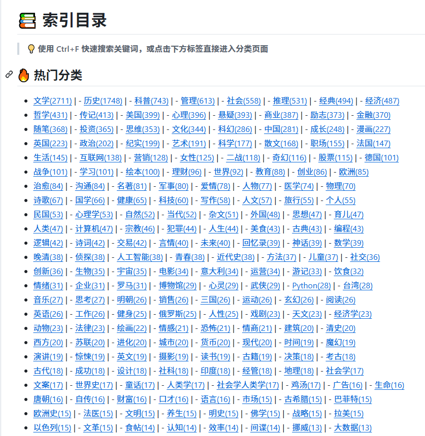 youyuy88's tweet photo. 全网搜书搜到崩溃还找不到想要的？EBOOK ETC，电子书聚合神器。

这仓库直接把微信读书、京东读书、喜马拉雅的热门内容全给你码一块了，小说、经管、心理、技术各领域都覆盖了。Kindle、手机、平板通吃，省去转格式的麻烦。

epub、mobi、azw3三种格式全齐， 分类也够细，找书不用翻半天。
🔗 https://t.co/vyrtLODyTr