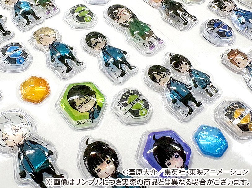 worldtrigger_gd's tweet photo. ワールドトリガー Cherigem Sticker
2026年12月発売予定

アニメイトや駿河屋など一部ショップでは
現在も通販予約受付中です

▼予約サイトまとめ
https://t.co/BOl6pRdLSd https://t.co/80QRX2uUBL