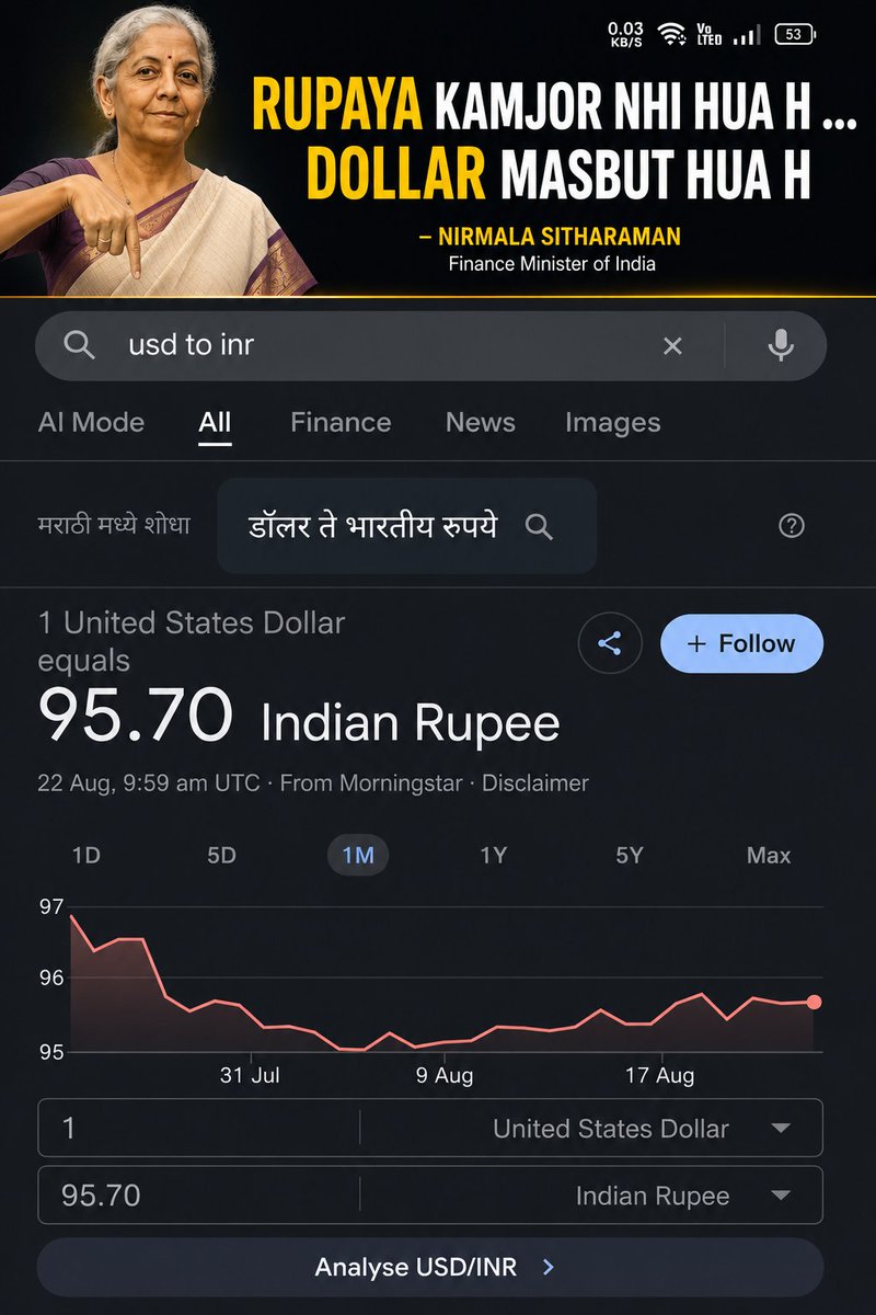 ADBC201697's tweet photo. Nirmala tai be like - Ek kam karte hu, 100 kar deti hu taki calculation aasan ho jaye. https://t.co/wZnUgxRRFP